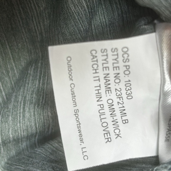 Columbia Golf Omni Wick 1/4 Zip Pullover Men's XL Green‎ Outdoor Breathable - Picture 10 of 14